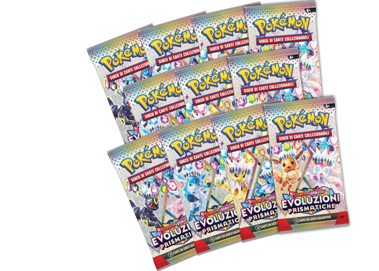 Collezione Premium Evoluzioni Prismatiche con Statuina Espeon e Umbreon (IT)