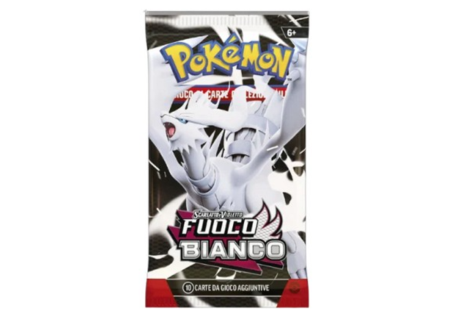 Scarlatto e Violetto Fuoco Bianco Busta 10 Carte (IT)