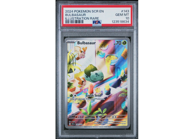 Bulbasaur (SCR 143) ENG - PSA 10