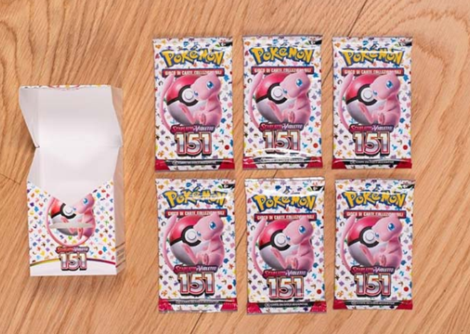 Scarlatto e Violetto 151 Bundle da 6 Buste 10 Carte (IT)