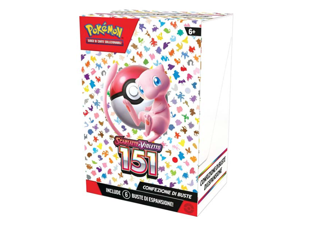 Scarlatto e Violetto 151 Bundle da 6 Buste 10 Carte (IT)