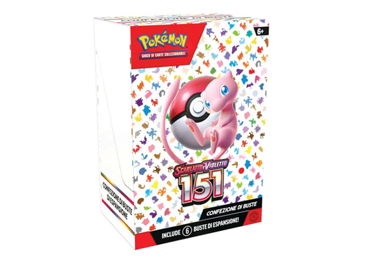 Scarlatto e Violetto 151 Bundle da 6 Buste 10 Carte (IT)