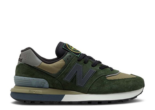 STONE ISLAND X NEW BALANCE 574 LEGACY 'DARK GREEN'