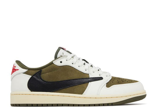 AIR JORDAN 1 RETRO LOW OG SP TRAVIS SCOTT REVERSE OLIVE