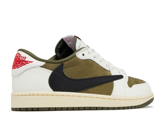 AIR JORDAN 1 RETRO LOW OG SP TRAVIS SCOTT REVERSE OLIVE