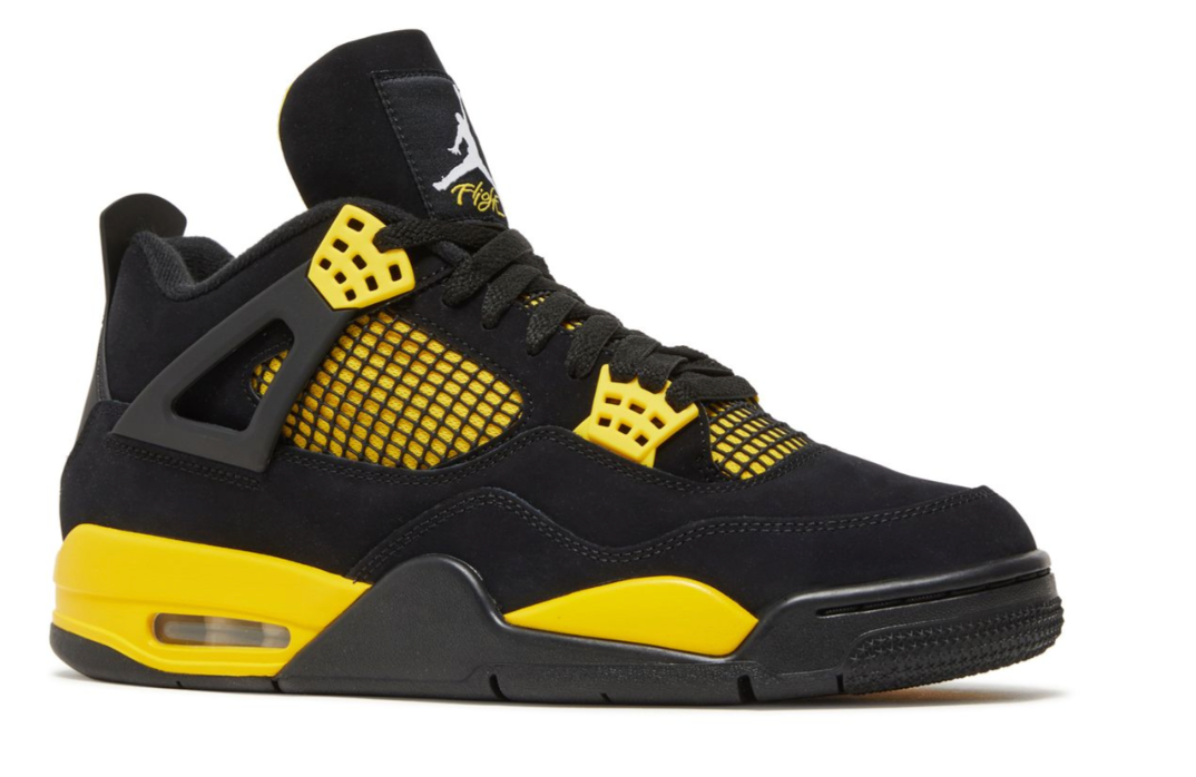 AIR JORDAN 4 RETRO 'THUNDER' 2023