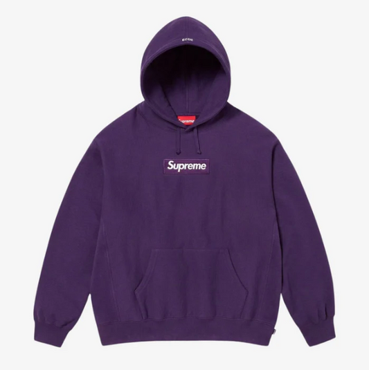 FELPA SUPREME BOX LOGO (FW23) - PURPLE