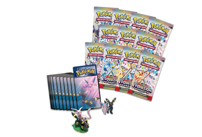 Collezione Premium Evoluzioni Prismatiche con Statuina Espeon e Umbreon (IT)