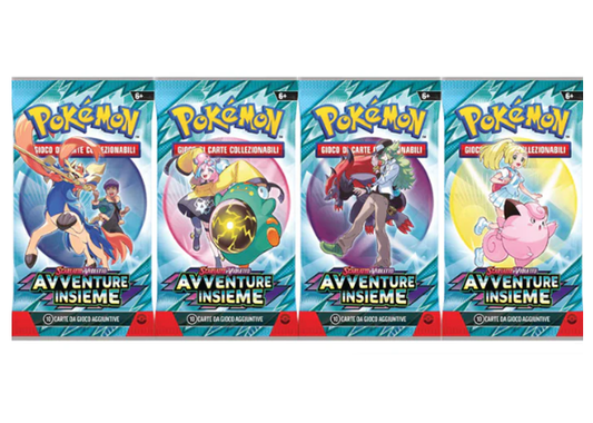 Scarlatto e Violetto Avventure Insieme 4 Buste Set Artwork (IT)