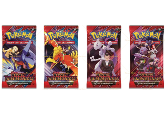 Scarlatto e Violetto Rivali Predestinati 4 Buste Set Artwork (IT)