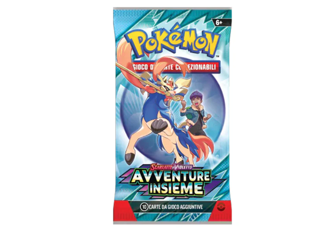 Scarlatto e Violetto Avventure Insieme Busta 10 Carte (IT)