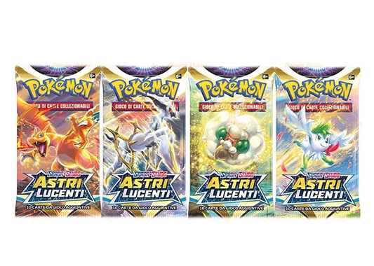 Spada e Scudo Astri Lucenti 4 Buste Set Artwork (IT)
