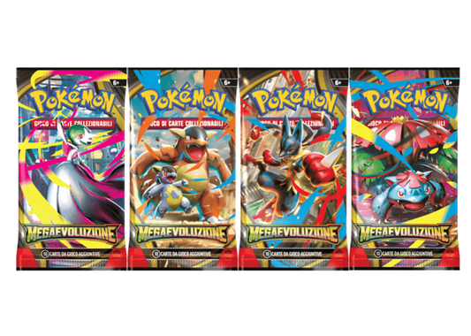 Megaevoluzione 4 Buste Set Artwork (IT)