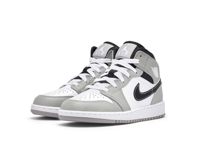 AIR JORDAN 1 MID LIGHT SMOKE GREY ANTHRACITE