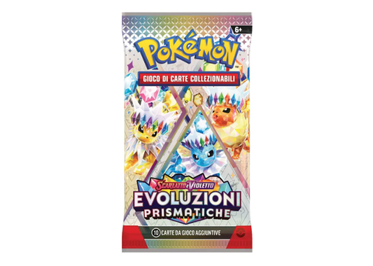 Scarlatto e Violetto Evoluzioni Prismatiche Busta 10 Carte (IT)