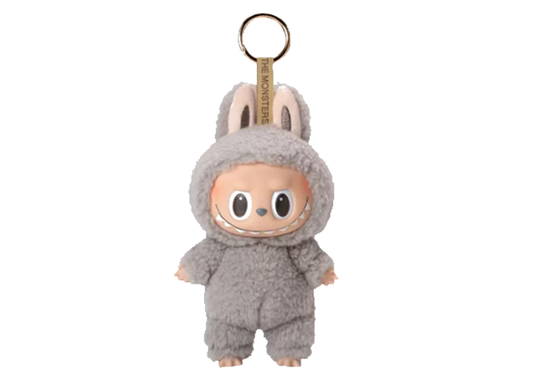 POPMART LABUBU EXCITING MACARONS - SESAME BEAN -